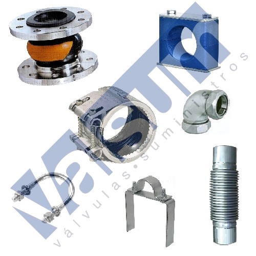 Elementos de Unión y Fijación Tubería